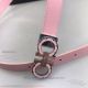 AAA Salvatoye Ferragamo 2.5cm Women's Pink Leather Belt - SS Double Gancini Buckle (2)_th.jpg